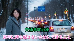 交通事故治療 来年に持ち越さないためにできること